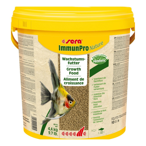 Sera ImmunPro Nature 44 kg - pokarm wolnotonący dla ryb powyżej 4cm