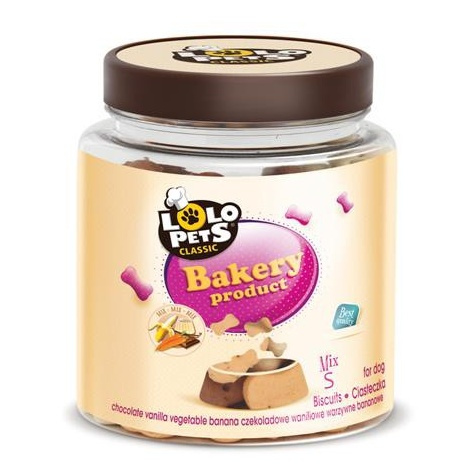 Ciastka Dla Psa Kości S Mix W Słoikach 210G