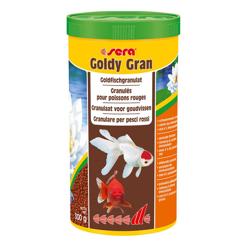 Sera Goldy Gran Nature 1000 ml granulat - pokarm dla złotych rybek