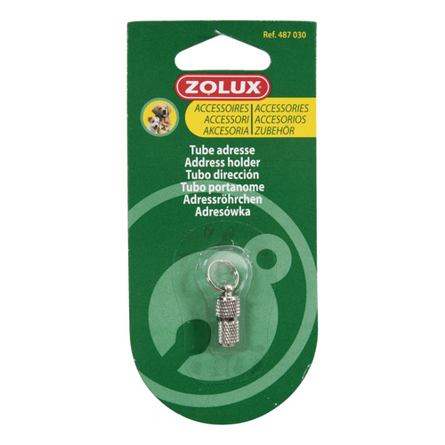 ZOLUX Adresówka do obroży metalowa