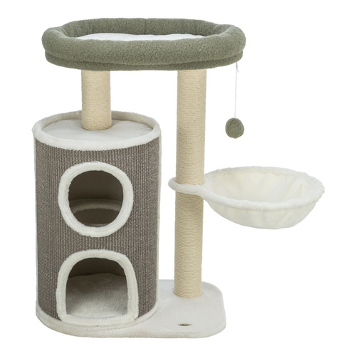 Trixie Dante, drapak stojący, dla kota, biały/zielonyy/szary, 86 cm