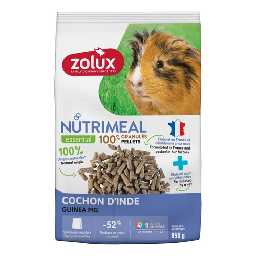 ZOLUX Karma granulat dla kawii domowej NUTRIMEAL 4 850g