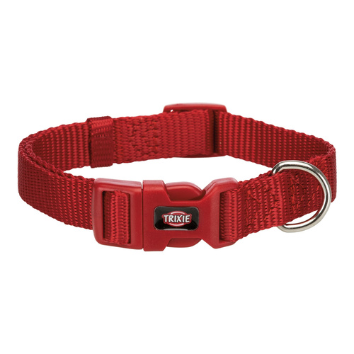 Trixie Obroża Premium, S-M: 25-40 cm/15 mm, czerwona