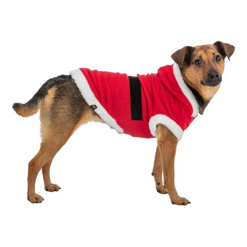 Trixie Płaszczyk świąteczny Xmas Mikołaj ubranko dla psa M czerwony