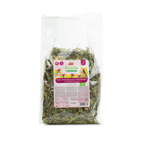 Vitapol Vita Herbal Functional mix wspierające pracę wątroby dla gryzoni i królika,  300g