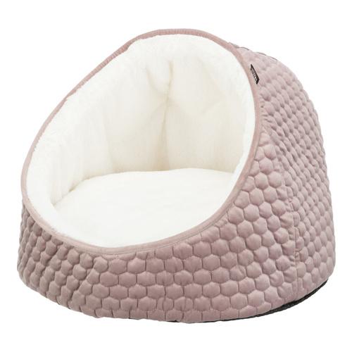 Trixie Legowisko zamknięte Livia, o 45 × 33 cm, różowe/kremowe