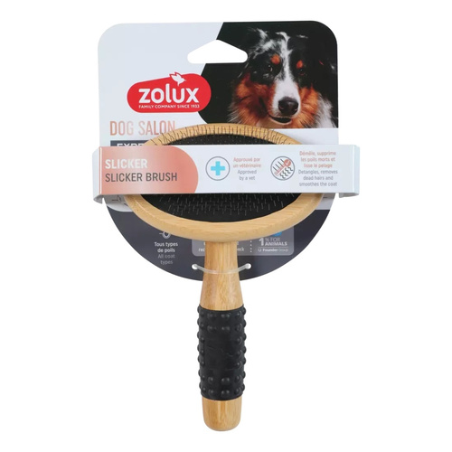 ZOLUX Szczotka pudlówka drewniana dla psa DOG SALON