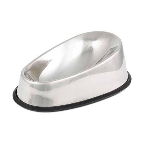 Barry King Miska, Miska, dla psa, pochylona, stal nierdzewna, antypoślizgowa, 350ml