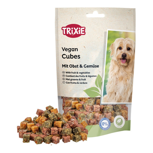 Trixie Vegan Cubes, przysmak, dla psa, z owocami i warzywami, 100 g