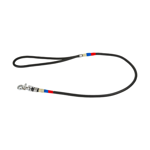 Barry King Smycz linowa, 8 mm/100 cm, czarny