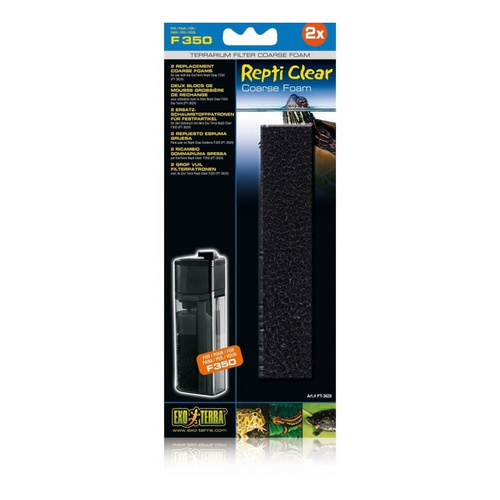Eao Terra Pianka do filtra zewnętrznego dla żółwi EX-6300 2 szt