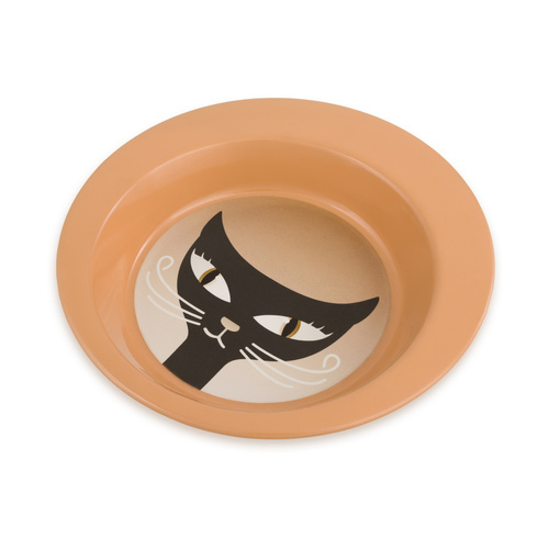 Barry King Miska, dla kota, brązowa, print kot, stal nierdzewna 325ml