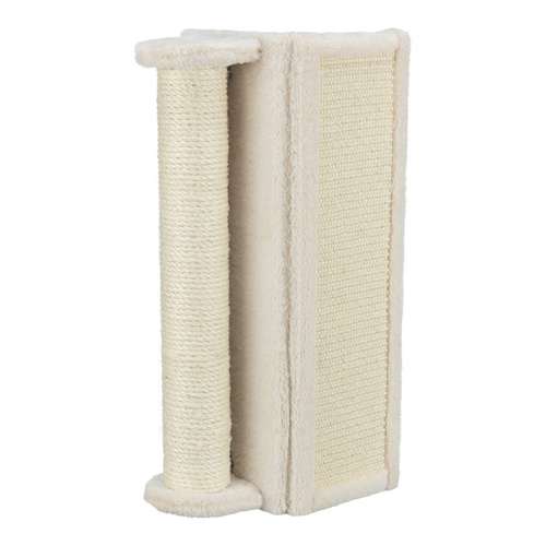 Trixie Drapak narożny, dla kota, beżowy, 15 x 50 x 15 cm, ze słupkiem