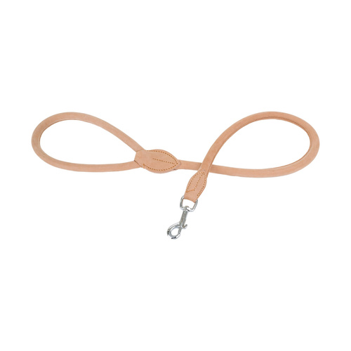 Barry King Smycz skórzana, 13 mm / 100 cm, jasny beż