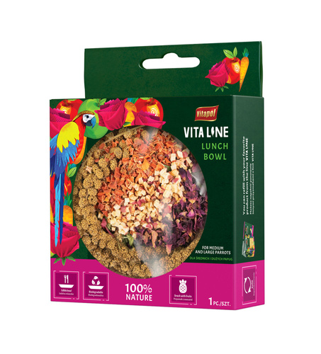 Vitapol Vitaline Lunch Bowl dla średnich i dużych papug