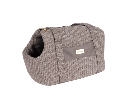 amiplay Torba transportowa Milano S 35x21x24cm Beżowy
