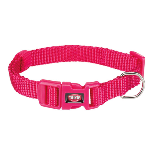 Trixie Obroża Premium, XS-S: 22-35 cm/10 mm, fuksja