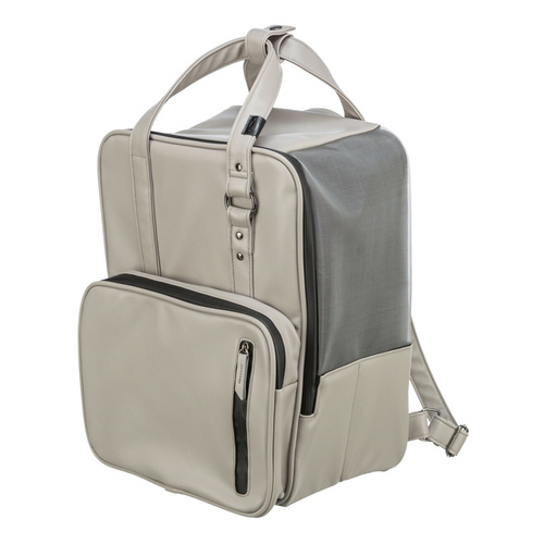 Trixie CityStyle, plecak, dla psa, jasnoszary, 30 × 20 × 40 cm
