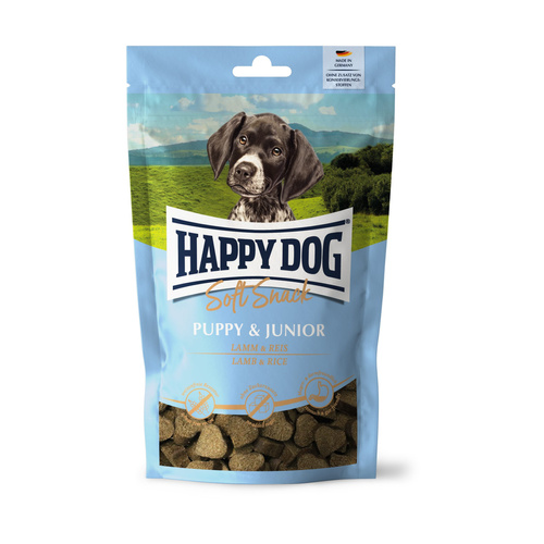 Happy Dog Soft Snack Puppy & Junior, przysmak, dla szczeniąt, jagnięcina,100 g