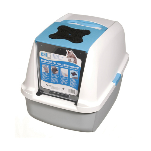 CatIt Kuweta zabudowana, szara, 43x57x50cm