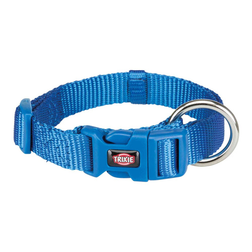 Trixie OBROŻA NYLON 30-45cm/15mm królewski niebieski
