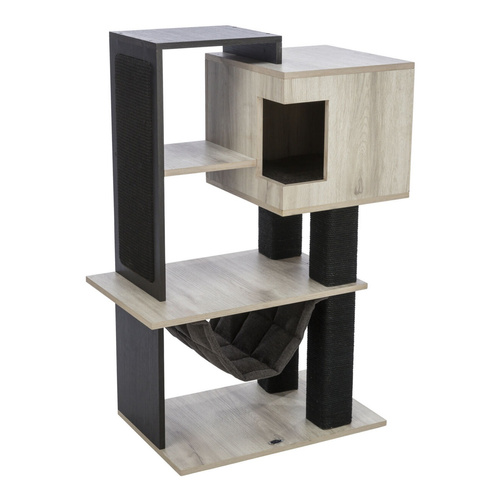 Trixie CityStyle, drapak stojący, dla kota, szary/czarny, 98 cm