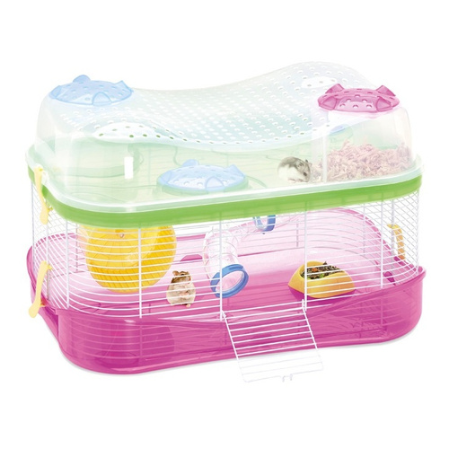 IMAC Fantasy klatka dla gryzoni różowa 58x38x385 cm