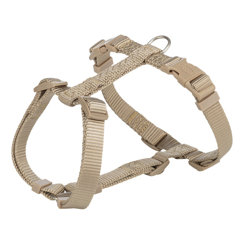 Trixie Premium, szelki typu H, dla psa, piaskowy, M-L: 52-75 cm/20 mm
