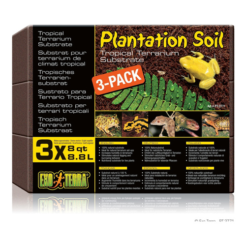 Eao Terra Podłoże Plantation Soil 3-pack 3x 88L