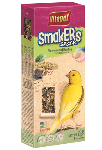 Vitapol SMAKERS DLA KANARKA NA PIERZENIE 2szt op.