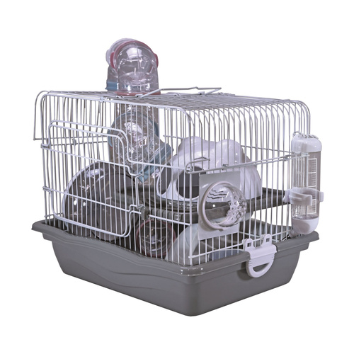 Panama Pet Klatka dla gryzoni, 35,5x26,6x27,5 cm, biało/szara