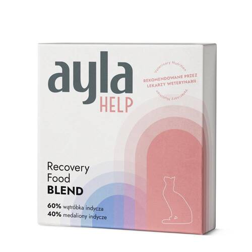 AYLA HELP Recovery Food Blend - wątróbka indycza z medalionami liofilizowana dla kotów (28g)