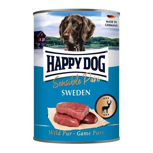 Happy Dog Sensible Pure Dziczyzna 100% Sweden 400g