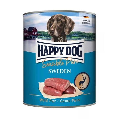 Happy Dog Sensible Pure Dziczyzna 100% Sweden 800g