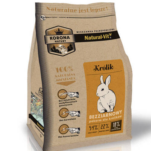 Natural-Vit Korona Natury Karma dla Królika 1,6kg