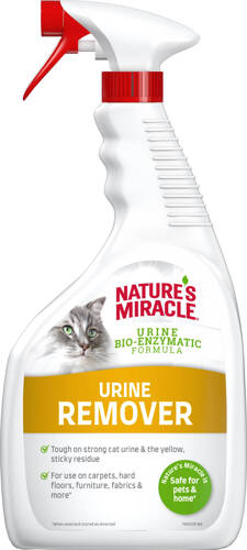 Natures Miracle URINE płyn do usuwania plam i zapachu moczu kot 946ml