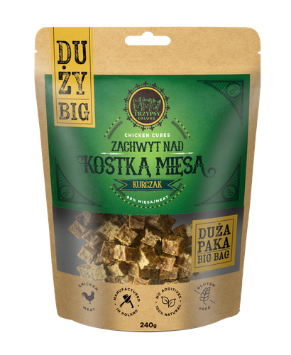 TRZYPSY zachwyt nad kostką mięsa z KURCZAKA 240g