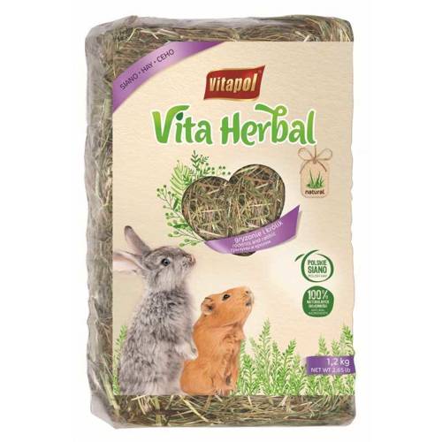 zestaw 4x Vita Harbal SIANO dla gryzoni i królików 1,2kg