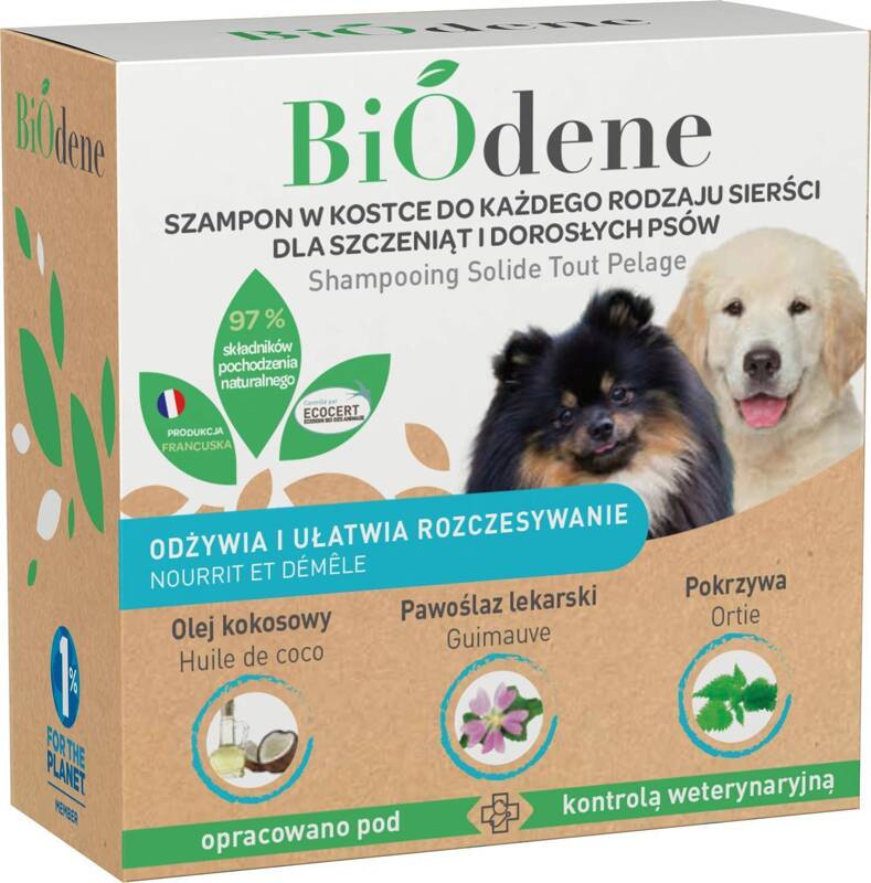 FRANCODEX PL Szampon BIODENE w kostce dla psów i szczeniąt 100 ml