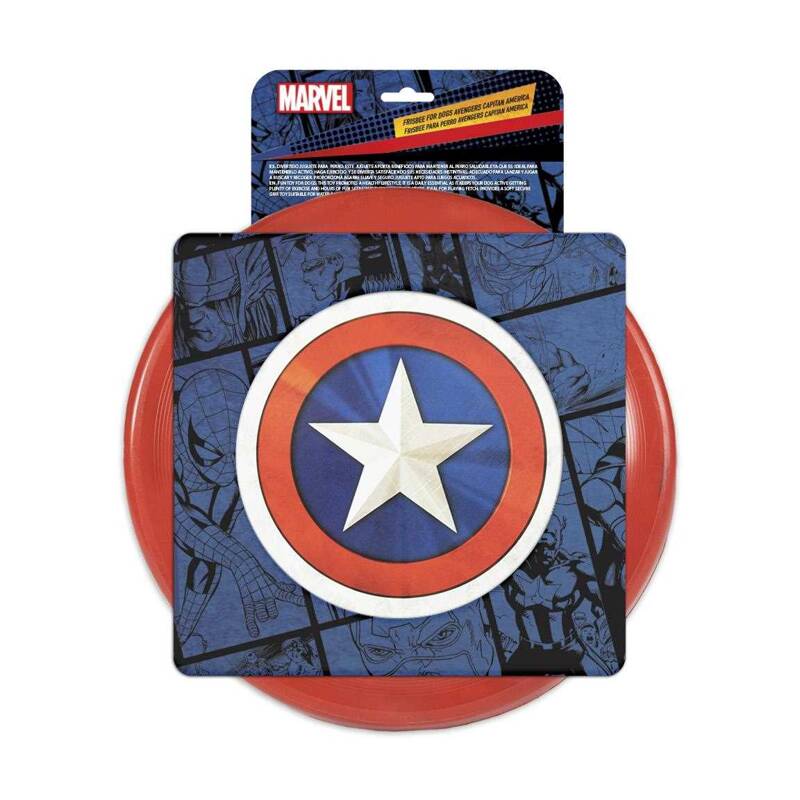 Frisbee Avengers Capitan America zabawka dla psa 2,5x23x23cm