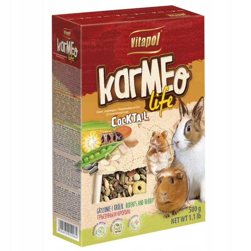 KARMEO LIFE KOKTAJL DLA GRYZONI I KRÓLIKA 500g