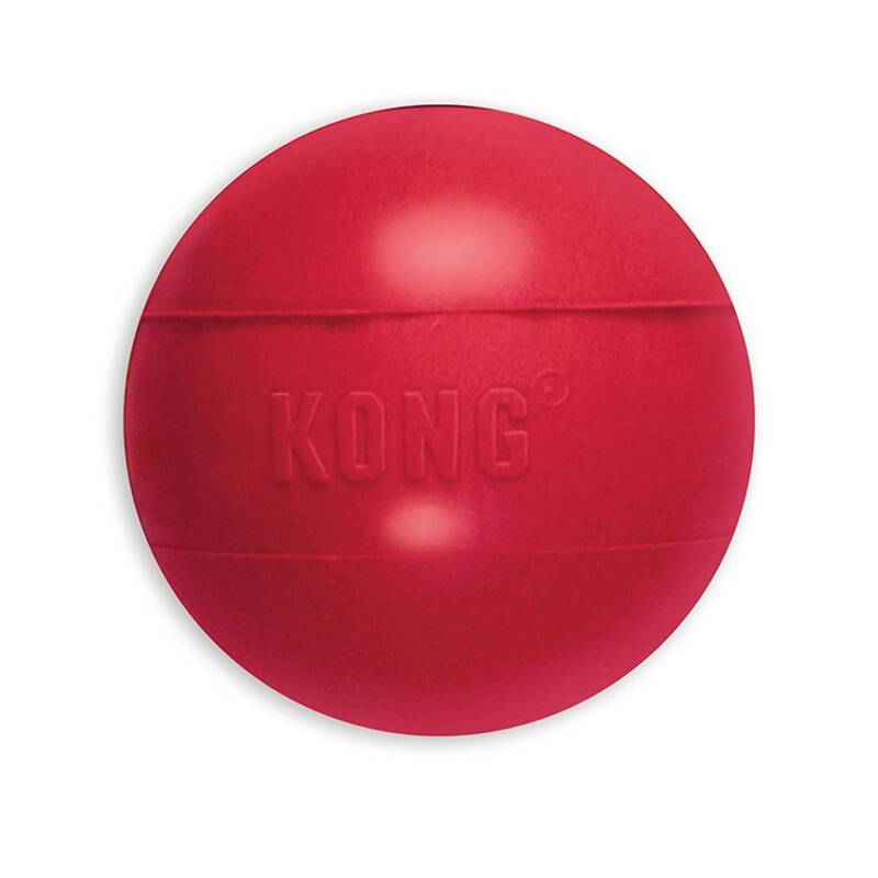 KONG Zabawka dla psa KB1E Piłka Ball w-Hole M/L