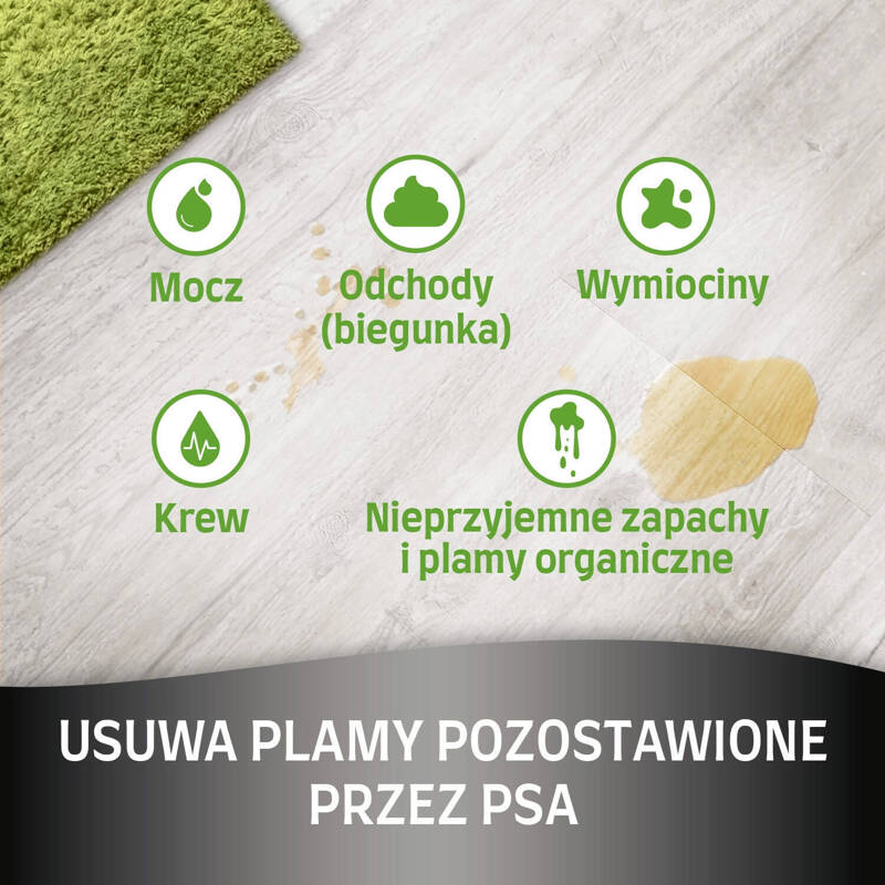 Natures Miracle ULTIMATE płyn do usuwania uciążliwych plam i zapachów pies 946ml