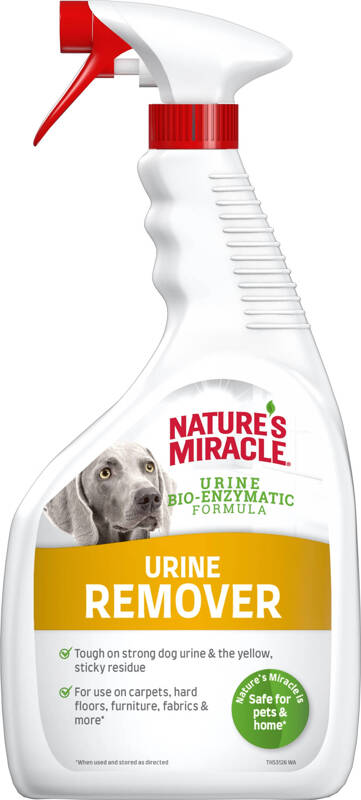 Natures Miracle URINE płyn do usuwania plam i zapachu moczu kot pies 946ml