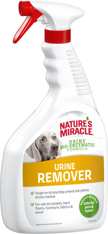 Natures Miracle URINE płyn do usuwania plam i zapachu moczu kot pies 946ml