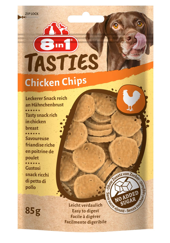 Przysmak 8in1 Tasties Chicken Chips 85g