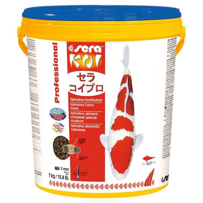 Sera Koi Professional Spirulina Color Food 7kg