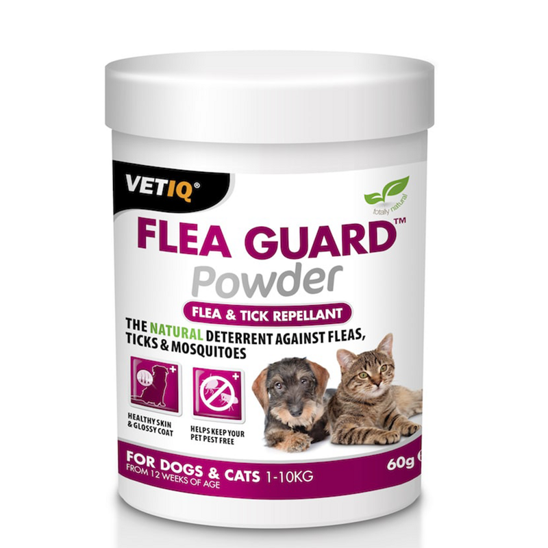 VetIQ Flea Guard preparat na pchły i kleszcze 60g