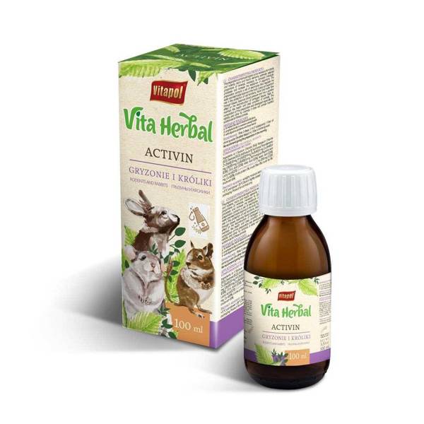 Vita Herbal Activin dla gryzoni i królika 100ml
