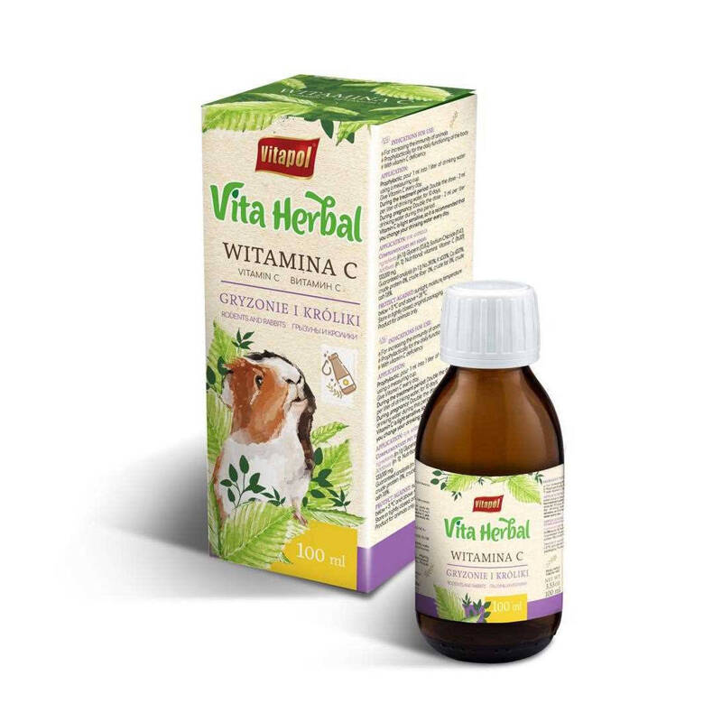 Vita Herbal Witamina C dla gryzoni i królika 100ml